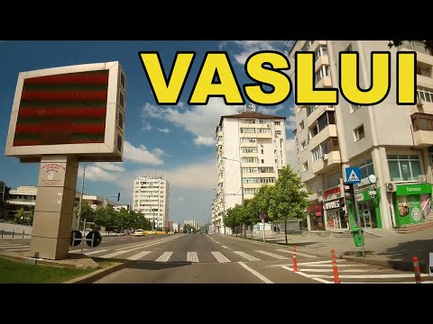 Orasul VASLUI traseu Scoala 6 - Centru - Nord - Cartier - Spital - Protectia copilului iunie 2022