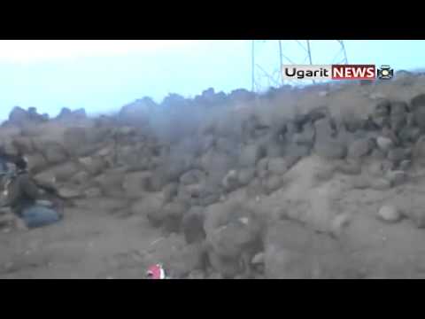 عملية السيطرة على حاجز الاوتستراد الدولي من قبل كتيبة شهداء بصر الحرير في محافظة درعا