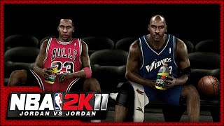 NBA 2K11 Jordan vs Jordan