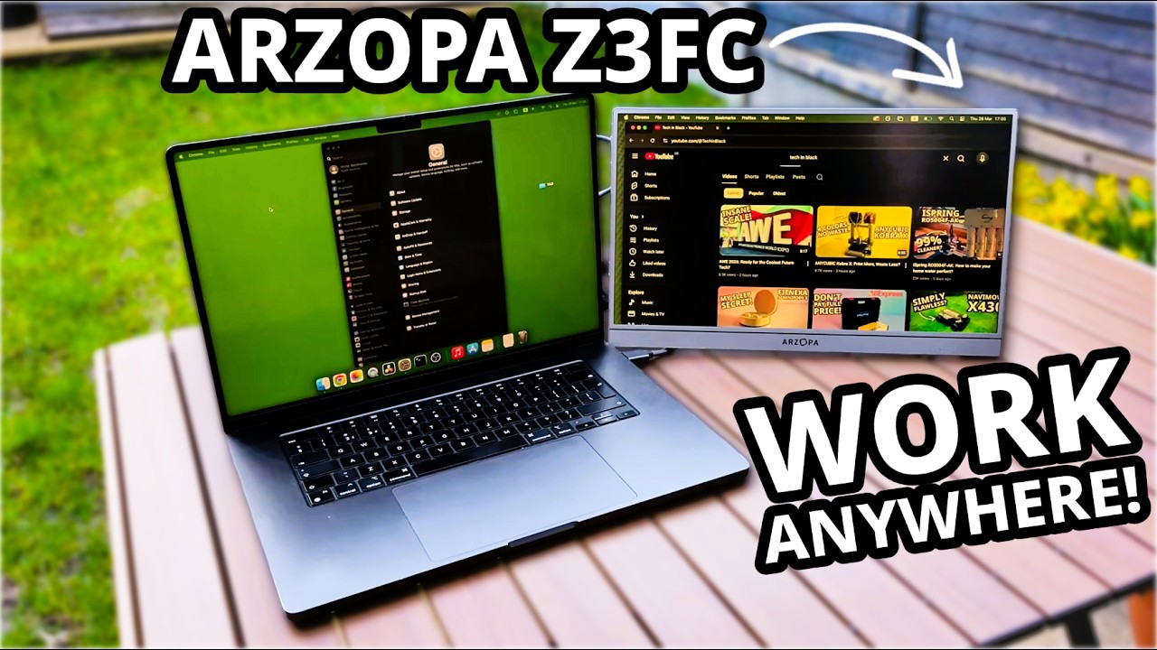 Arzopa Z3FC: How can one monitor change your productivity?