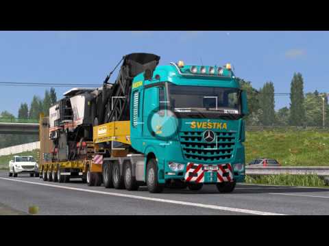 ETS2 Mercedes-Benz Arocs SLT Brno - Katowice
