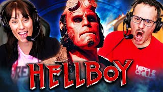 HELLBOY (2004) MOVIE REACTION!! FIRST TIME WATCHING!! Guillermo Del Toro | Full Movie Review!