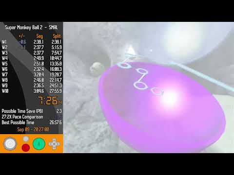 Super Monkey Ball 2 "Story Mode All Levels" Speedrun in 27:53.16