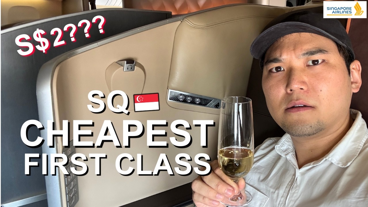 I Flew Singapore Airlines’ CHEAPEST First Class