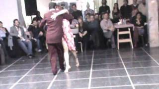 PAOLA TACCHETTI Y ERNESTO CANDAL EN FLOREAL MILONGA