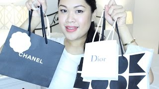 Huge High End Makeup Haul (Dior, CHANEL, Burberry, Christian Louboutin)
