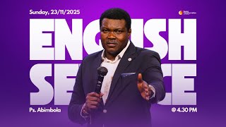 Download lagu English Service LIVE | Ps. Abimbola | Minggu, 23 November 2025 | @ 04.30 PM | GBI WTC Serpong mp3