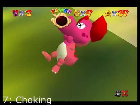 SM64 - All Deaths as Birdo