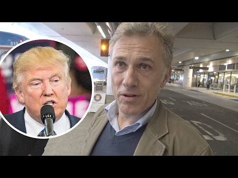 Christoph Waltz Has Harsh Words for President Trump | Splash News TV