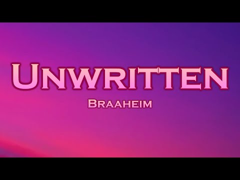 Braaheim - Unwritten (Lyrics) feat. Dimmalou