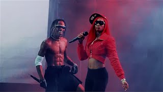 Travis Scott Brings Out Sexyy Red In London! “Pound Town” Live Performance At Wireless Festival