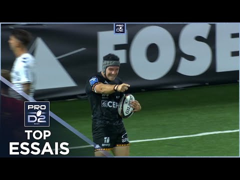 TOP Essais de la J01 – PRO D2 – Saison 2024-2025