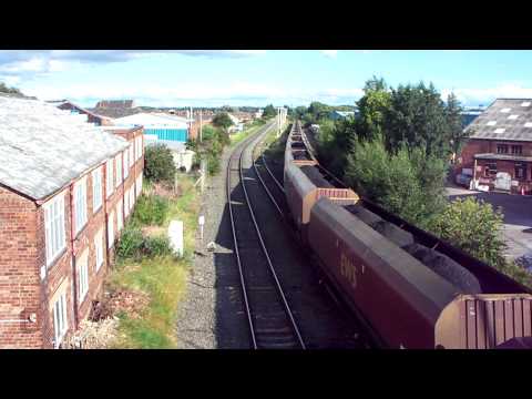 60049 EW&S ON 6F84 LEAVING LATCHFORD HEADING FOR F.F.P.S 18/08/2012