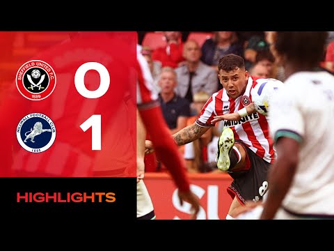 Sheffield United 0-1Millwall | EFL Championship highlights