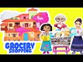Disney Encanto Mirabel Goes Grocery Shopping with Isabela, Luisa, Alma + Snack Pack Surprise