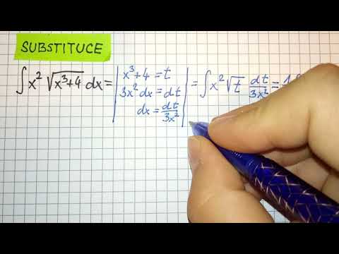 Neurčitý integrál - substituce 01