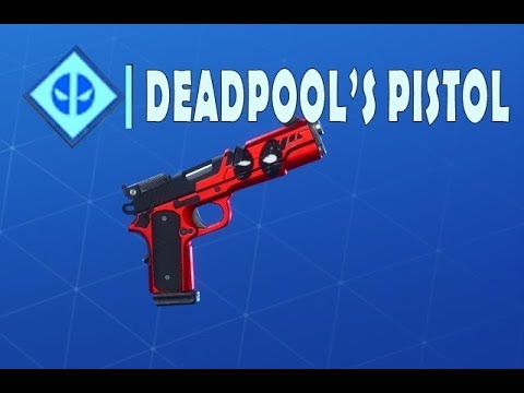 Find Deadpools Two Pistols-Deadpool week7 Challenges-New Deadpool battle bus to claim deadpool skin