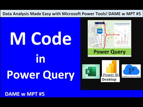 DAME 01 Data Analysis Terms the Awesome Microsoft Power Tools