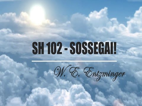 102 Sossegai! - Hinário Congregacional