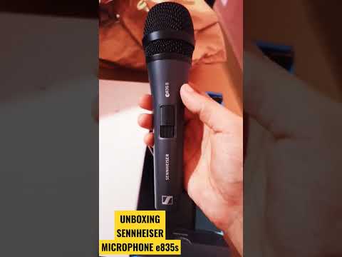 Unboxing My Sennheiser E835s | Best Dynamic Microphone | Home Studio microphone