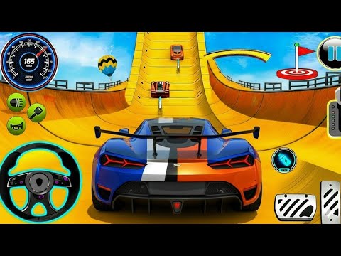 Mega Ramp Monster Car Racing 3D - Extreme Car Stunts - Android Gameplay