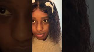 My German boyfriend does my voiceover as I install my wig😂😂😂😂HILARIOUS