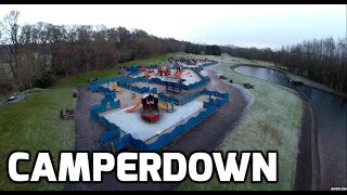 preview picture of video 'Camperdown Country Park Dundee when Snowing :- DJI Phantom 2 Drone + GoPro Hero'