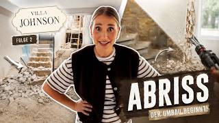 Absoluter Abriss 🥲💔 Die Abrissarbeiten gehen los! - Villa Johnson 2.0 | Teil 2