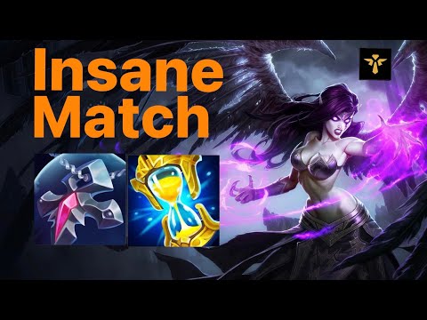 Morgana vs Zyra support, hard fought victory.