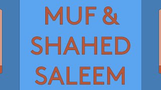 100 Day Studio: MUF Architecture/Art in conversation with Shahed Saleem video