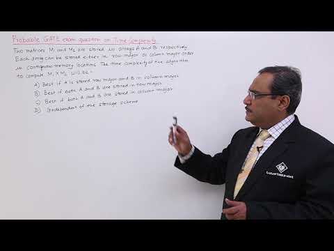 Time Complexity GATE Exercise