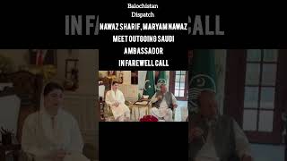 Nawaz Sharif, Maryam Nawaz Meet Outgoing Saudi Ambassador in Farewell Call