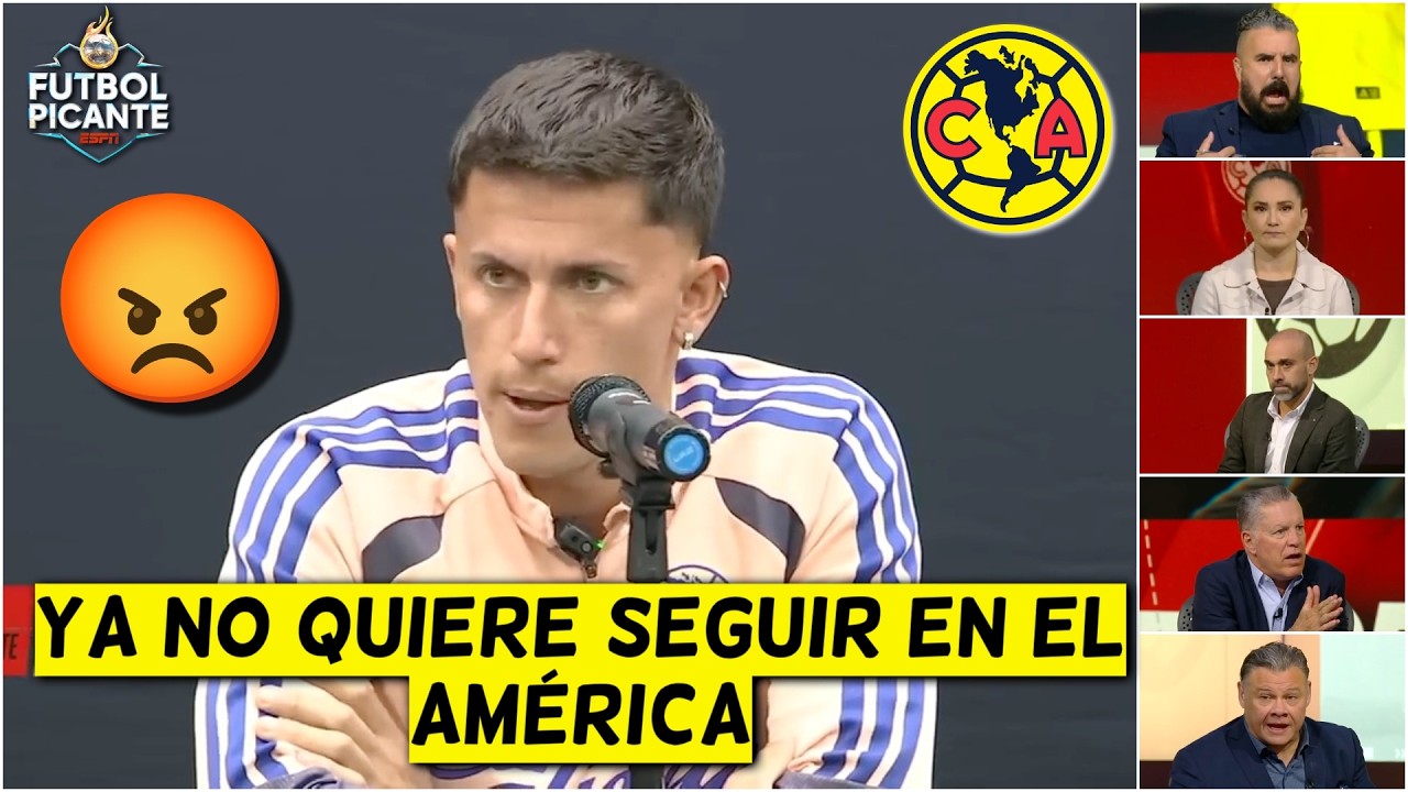BRIAN RODRÍGUEZ ESTÁ FRUSTRADO y SE QUIERE IR del AMÉRICA y de LIGA MX AHORA | Futbol Picante