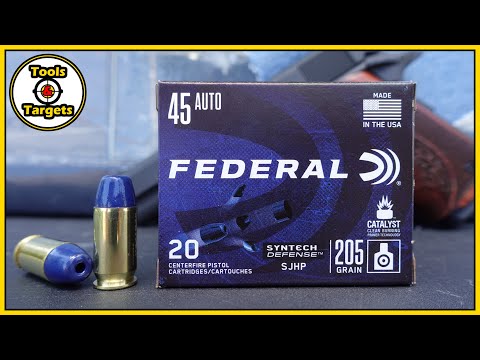 These Berries Aint Ripe!...Federal Syntech .45 ACP Segmenting Self-Defense AMMO Test!