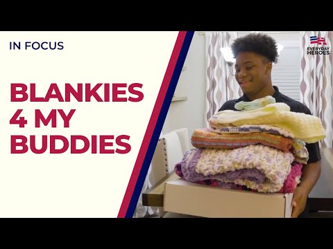 Inspiring Journey of a Young Hero: The Story of Blankies for My Buddies
