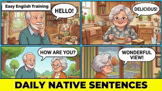 100 Everyday English Sentences Native Speakers Use Daily | Slow and Easy English for Beginners