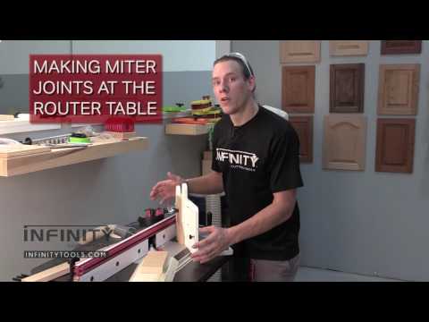 Infinity Cutting Tools - Miter Joints at the Router Table