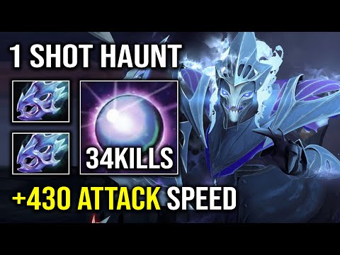 WTF +430 Attack Speed Unstoppable 1v5 Spectre Insane Hit Like a Truck Dota 2