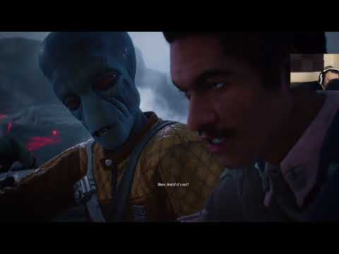 Star Wars Battlefront II Campaign pt18 - Cloud Car Combat and Lootcrates Earned