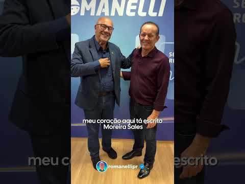 Agradecer pela parceria e pelos 2 540 votos de confiança que recebi no município de Moreira Sales!