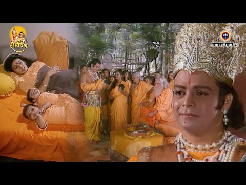 उत्तर रामायण - EP 18  - लवकुश का जन्म और नामकरण। शत्रुघ्न द्वारा लवकुश का जातक संस्कार।