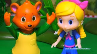 Goldie and Bear Adventure through Fairy Tale Fores