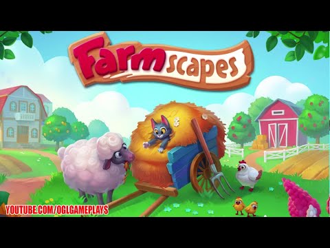 Farmscapes Gameplay Walkthrough Day 1 - Part 1 iOS (By Playrix)