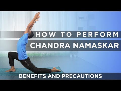 How to Perform Chandranamaskar/Moon Salutation | Yoga for Beginners | Yog4Lyf