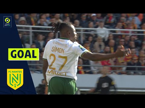Goal Moses SIMON (8' - FCN) RC LENS - FC NANTES (2-2) 21/22