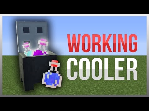 Minecraft 1.12: Redstone Tutorial - Working Cooler!