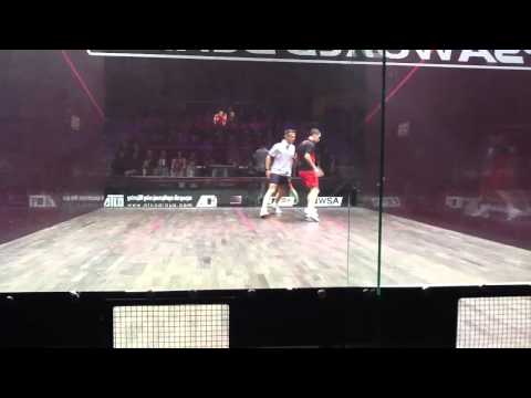 Peter Barker vs. L.J. Anjema - PSA ATCO World Series Finals 2011-2012