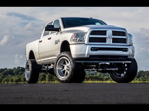 2018 RAM 3500 Cummins 6.5" ZONE Lift Kit on 22x12 Asanti AB814's