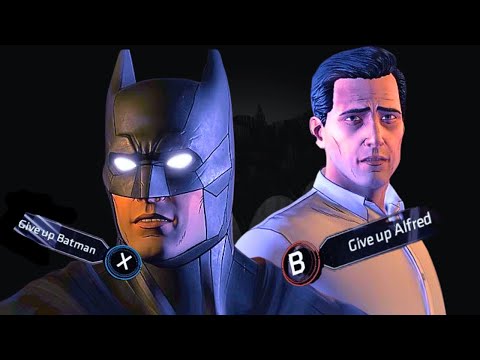 GIVING UP BATMAN FOR ALFRED (Batman Telltale: The Enemy Within Ending)