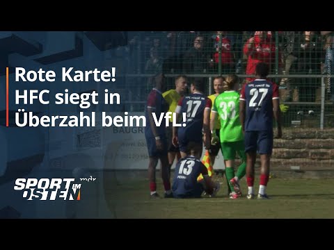 Hallescher FC zieht nach Sieg im Stadtderby ins Finale ein | MDR